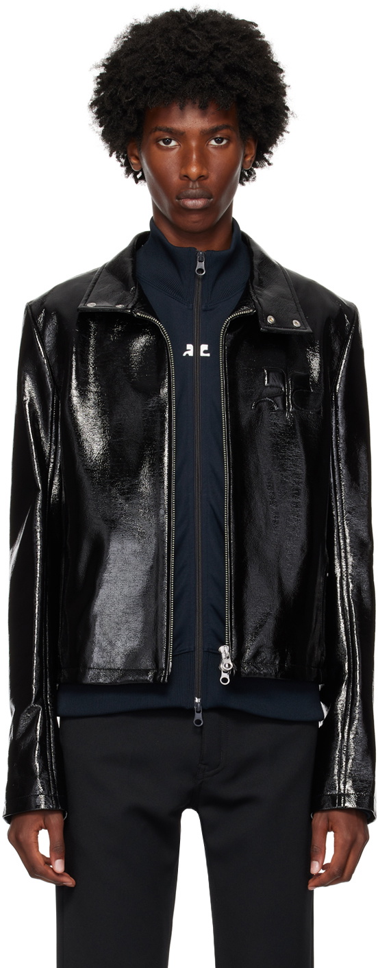 ジャケット Courreges Black Canvas Jacket CROPPED CITY JACKET - courrèges (クレージュ)