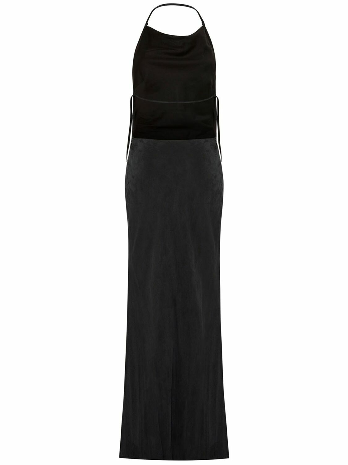 veranera cut out halter maxi dress Best Revenge Halter Cutout Maxi Dress in Black
