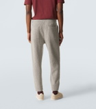 Brunello Cucinelli Ribbed-knit cashmere sweatpants