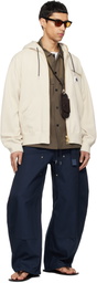 sacai Off-White Carhartt WIP Edition Cotton Jersey Hoodie