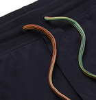 Paul Smith - Slim-Fit Tapered Cotton-Jersey Sweatpants - Blue