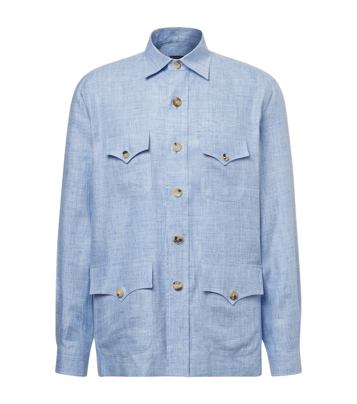 Photo: Rubinacci Linen field jacket