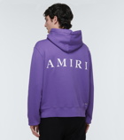 Amiri - Logo cotton jersey hoodie