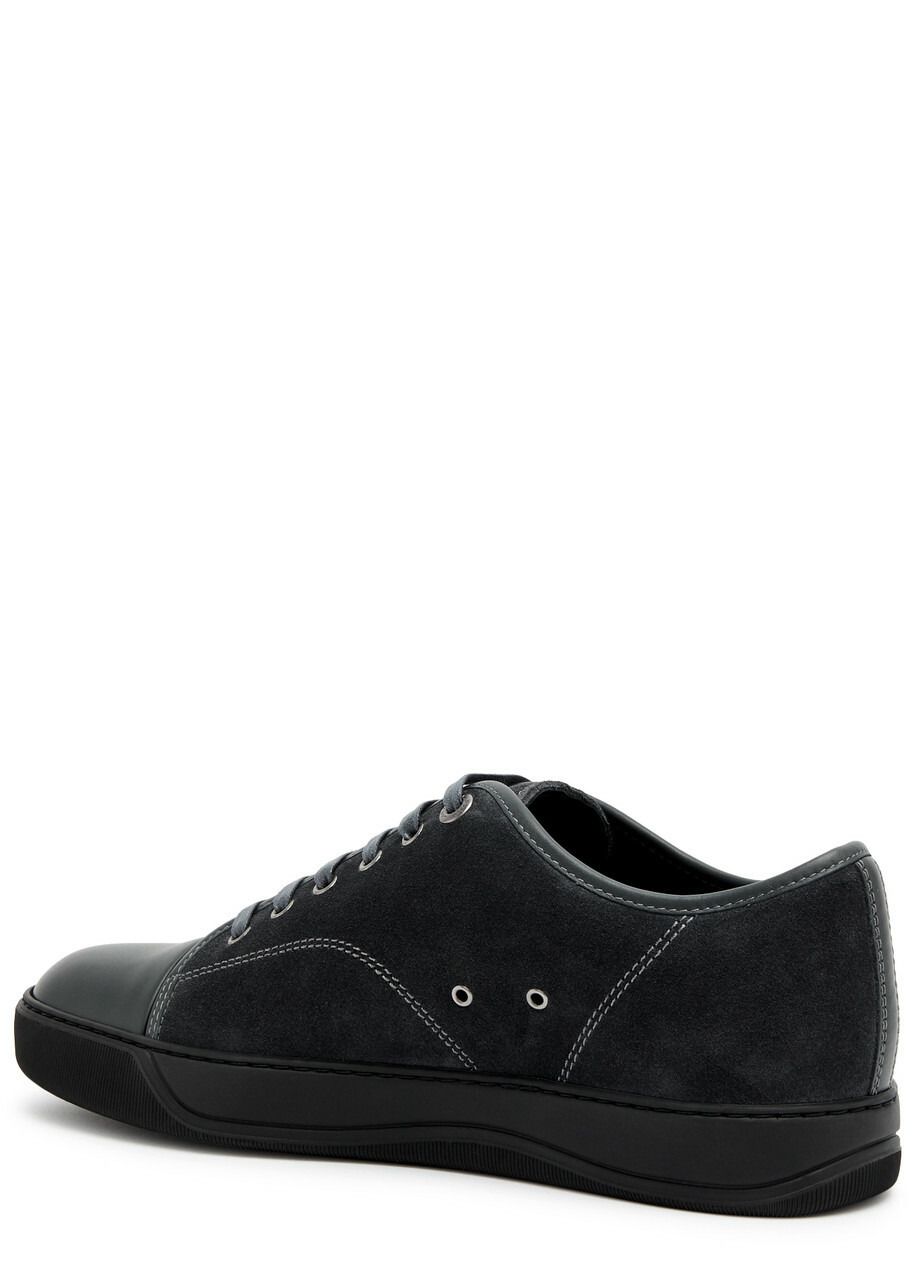 Lanvin DBB1 Suede Sneakers Dark Grey
