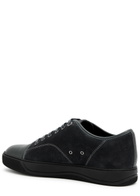 Lanvin DBB1 Suede Sneakers Dark Grey