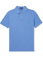 Polo Ralph Lauren - Slim-Fit Cotton-Piqué Polo - Blue