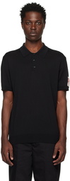 Golden Goose Black Patch Polo