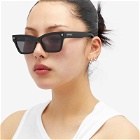 Off-White Sunglasses Women's Off-White Cincinnati Sunglasses in Black/Dark Grey 