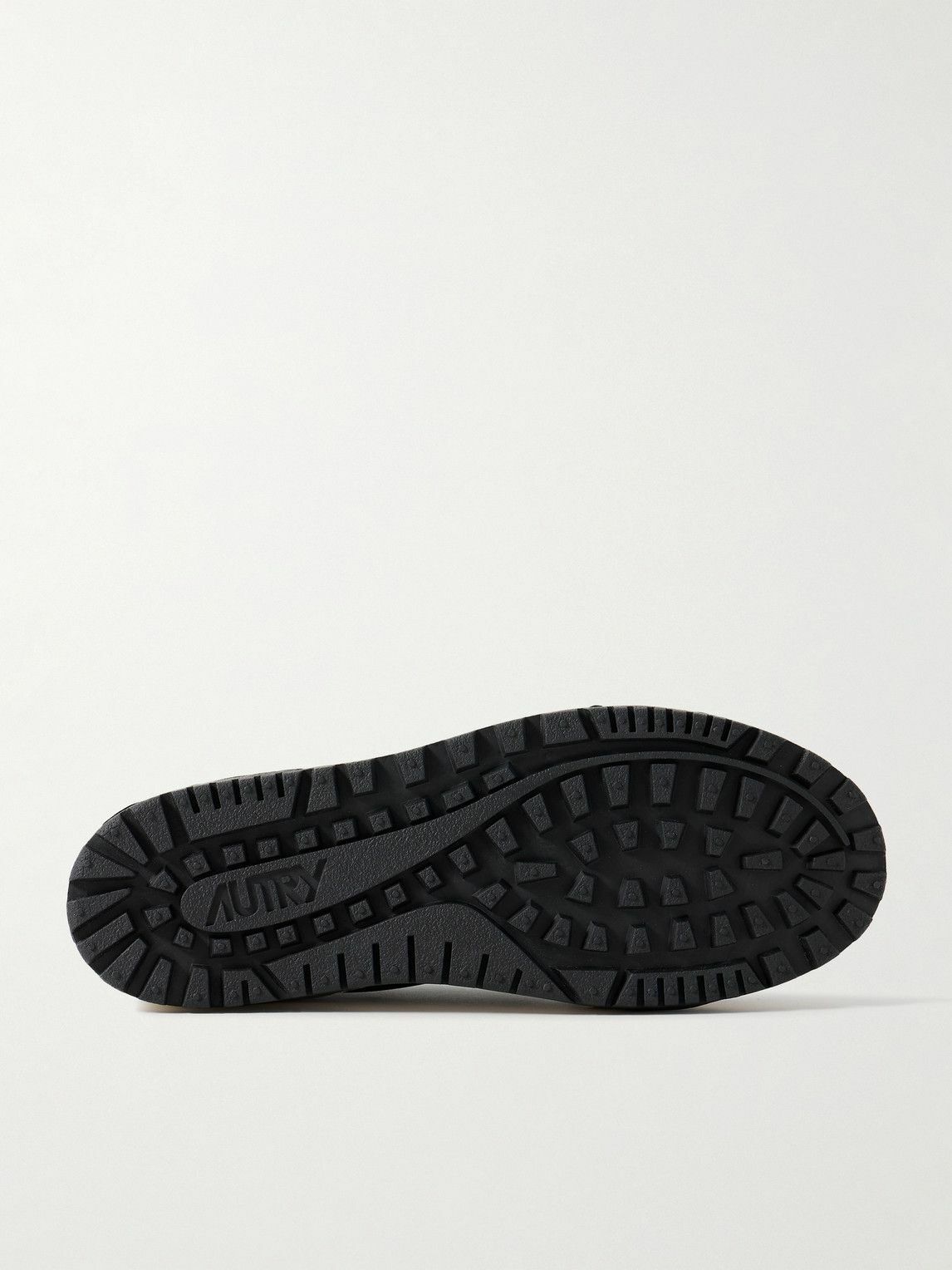Autry - Wildpace Nubuck and Rubber-Trimmed Suede and Mesh Sneakers - Black