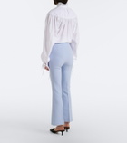 Safiyaa Mari crêpe flared pants