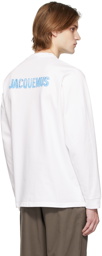 Jacquemus White 'Le T-Shirt Gelo' Long Sleeve T-Shirt