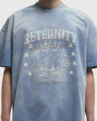 Reternity UNIVERSITY TEE Blue Mens Shortsleefe