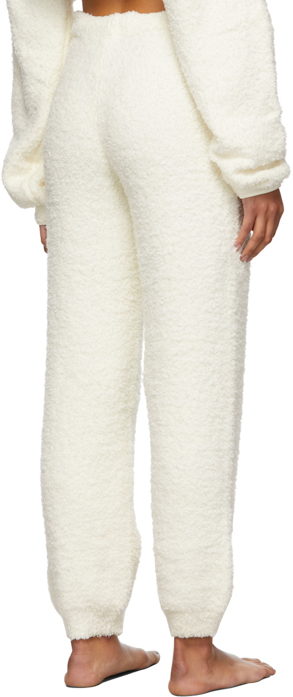 Buy SKIMS Off-white Teddy Jogger Lounge Pants - Desert At 71% Off