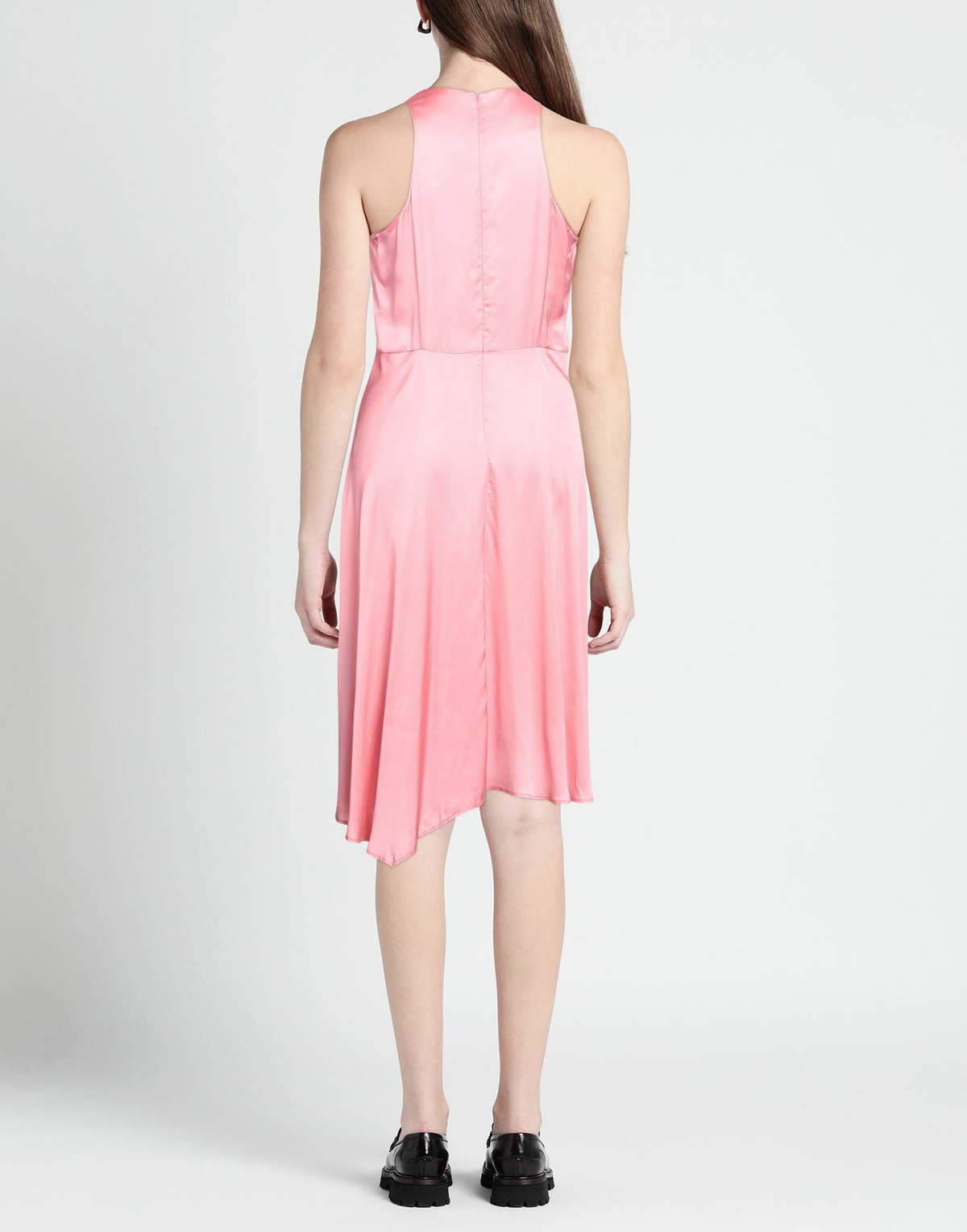 Manila Grace Womens Midi dress in Pink
