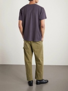 Nili Lotan - Bradley Cotton-Jersey T-Shirt - Gray