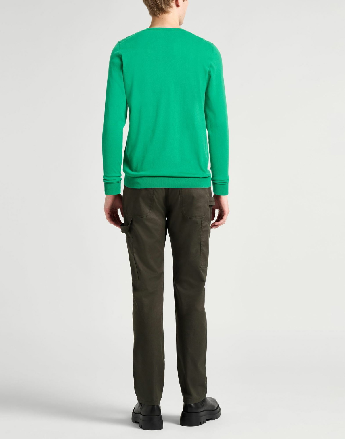 Roberto Collina Mens Sweater in Green