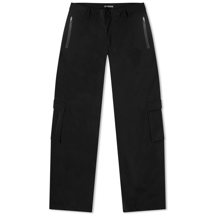 Photo: Han Kjobenhavn Men's Nylon Cargo Trousers in Black