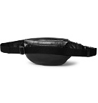 SAINT LAURENT - Creased-Leather Belt Bag - Black