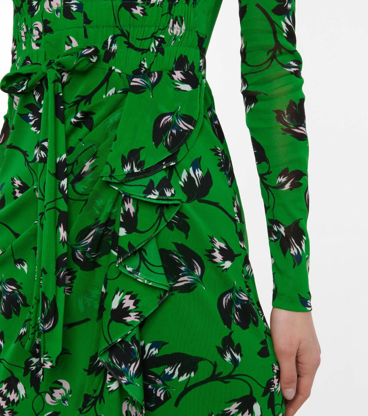 Diane von Furstenberg Crystal printed midi dress