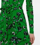 Diane von Furstenberg Crystal printed midi dress