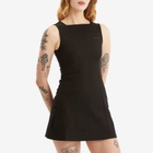 Peachy Den Women's Audrey Mini Dress in Onyx