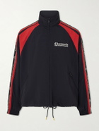 Willy Chavarria - Casa De Chavarria Logo-Detailed Shell Jacket - Black