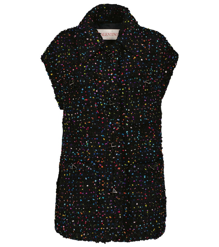 Photo: Valentino Tweed vest