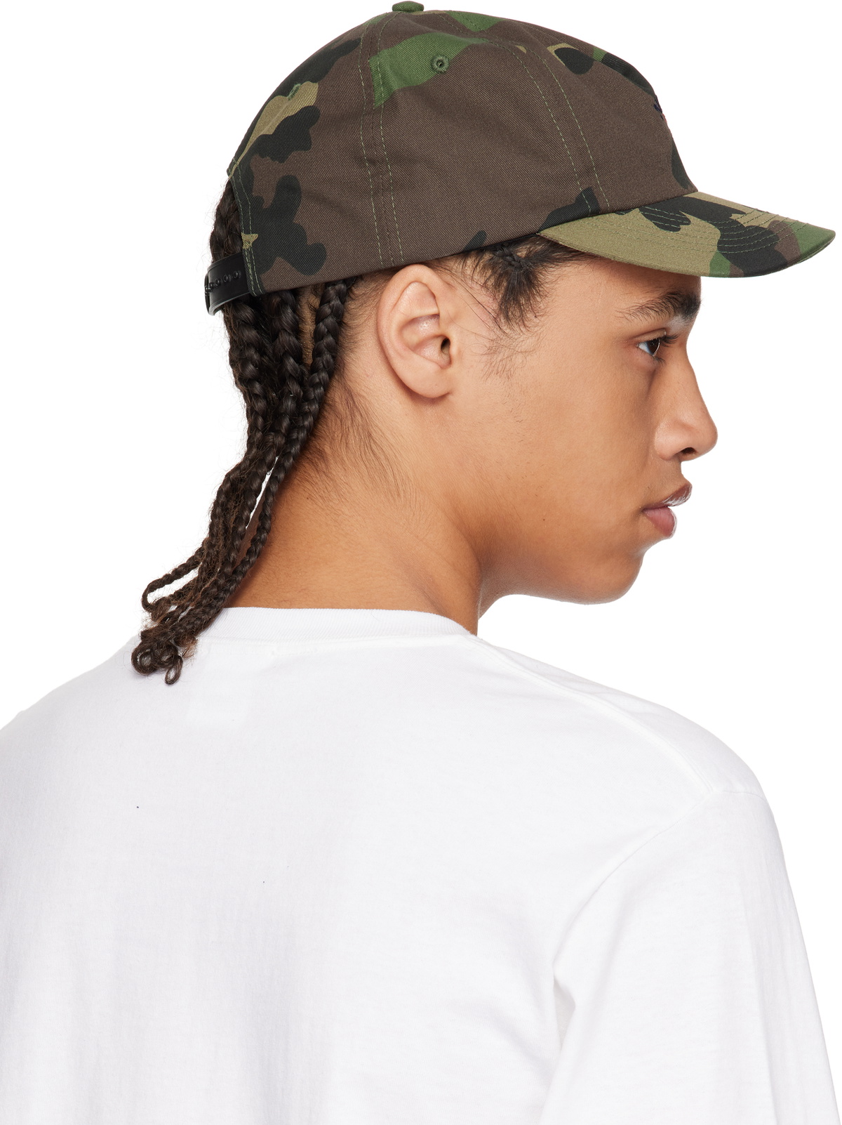 Noah Khaki Anchor Logo 5 Panel Cap Noah NYC