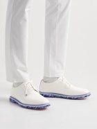 G/FORE - Gallivanter Pebble-Grain Leather Golf Shoes - White