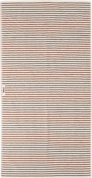 Tekla Off-White & Brown Striped Towel Set, 3 pcs