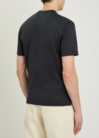 Zegna Cotton and Silk-blend T-shirt Black