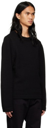 Raf Simons Black Merino Wool Sweater