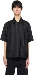 1017 ALYX 9SM Black Pinstripe Shirt