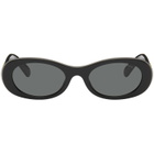 Miu Miu Eyewear Black Miu Glimpse Sunglasses