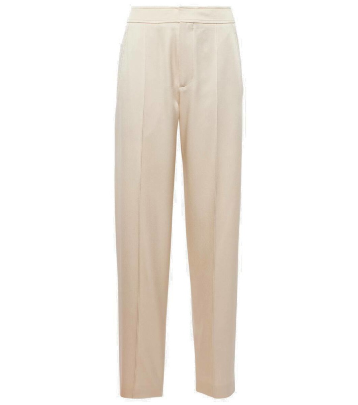 Photo: Brunello Cucinelli High-rise tapered pants