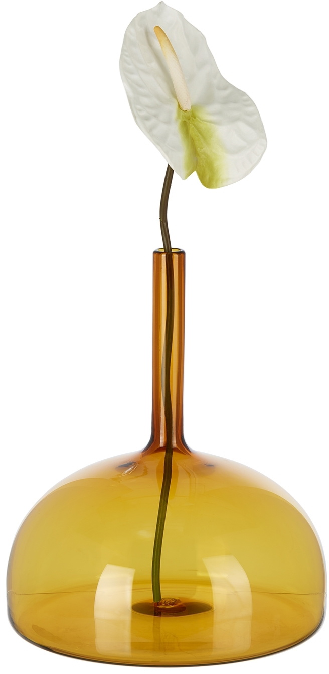 Nate Cotterman Yellow Large Oil Can Vase