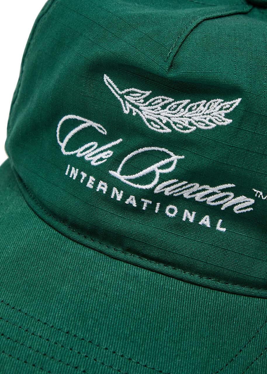 Cole Buxton International Logo-embroidered Cotton cap - Green - One Size