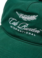 Cole Buxton International Logo-embroidered Cotton cap - Green - One Size