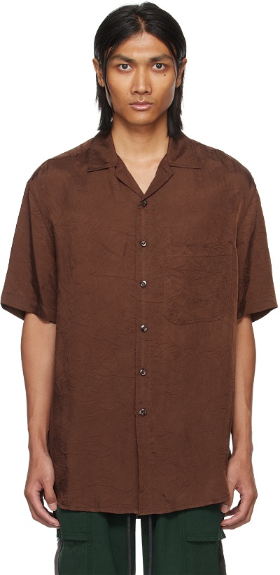 Photo: Song for the Mute Brown Oversized Shirt