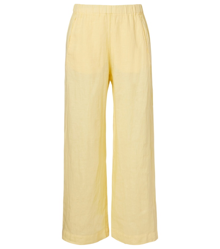 Photo: Velvet Lola linen wide-leg pants