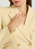 Joanna Laura Constantine Statement Orbs 18kt Gold-plated Bracelet - One Size