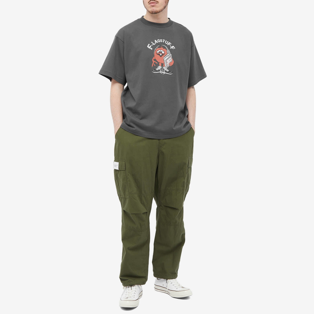 Flagstuff Men's Camacho T-Shirt in Black