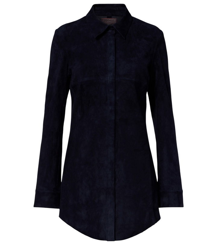 Photo: Stouls Geraldine suede shirt dress