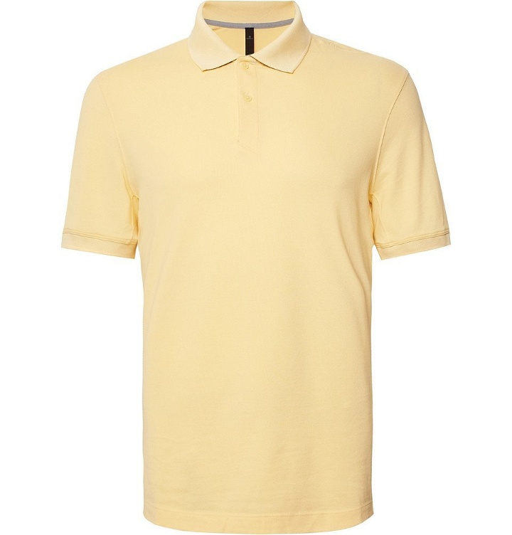 Photo: Lululemon - Tech-Piqué Polo Shirt - Yellow