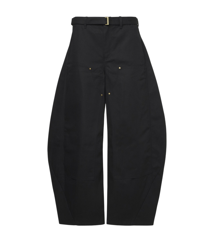 Photo: Sacai x Carhartt WIP cotton barrel-leg pants