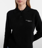 Givenchy Logo wool and cashmere polo sweater