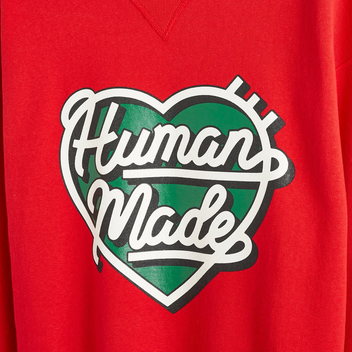 Human Made Men's Tsuriami Sweatshirt in Red Human Made
