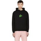 all in SSENSE Exclusive Black and Green Signal Hoodie