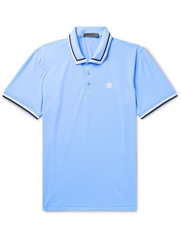 Photo: G/FORE - Tux Piqué Golf Polo Shirt - Blue