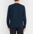 Onia - Slub Linen-Blend Henley T-Shirt - Men - Navy